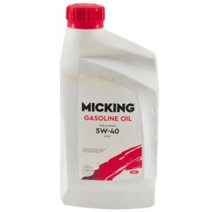Масло моторное MiCKiNG Gasoline Oil MG1 5W-40 SP, 1 л