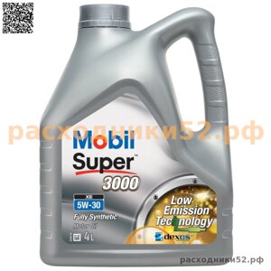Масло моторное MOBiL Super 3000 X1 XE 5W-30, 4 л