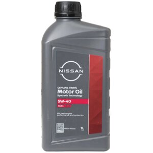 Масло моторное NiSSAN Motor Oil 5W-40 A3/B4, 1 л / KE900-90032