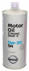 Масло моторное NiSSAN Strong Save X 5W-30 SN, 1 л