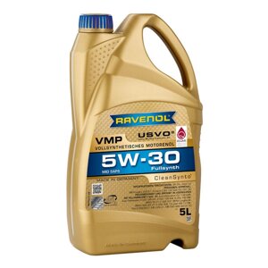 Масло моторное ravenol VMP 5W-30 SN, C3, 5 л