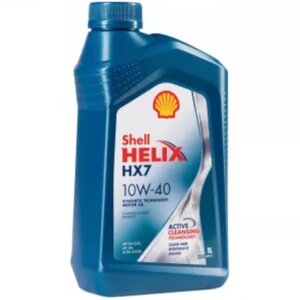 Масло моторное SHELL Helix HX7 10W-40, 1 л