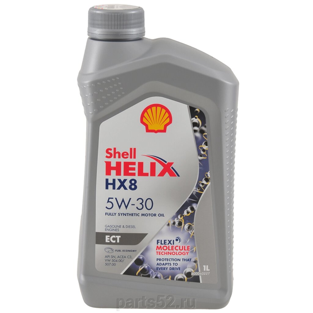 Масло моторное SHELL Helix HX8 ECT 5W-30, 1 л от компании PARTS52 - фото 1