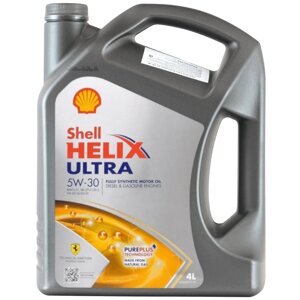 Масло моторное SHELL Helix Ultra 5W-30 A3/B4, 4 л