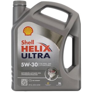 Масло моторное SHELL Helix Ultra 5W-30 A3/B4, 5 л