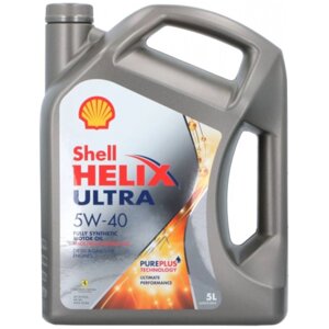 Масло моторное SHELL Helix Ultra 5W-40 A3/B4, 5 л