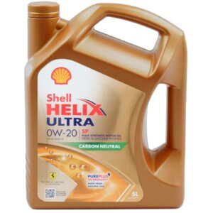 Масло моторное SHELL helix ultra ECT 0W-20 SP, 5 л