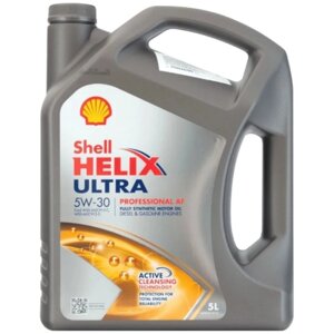 Масло моторное SHELL Helix Ultra Professional AF 5W-30 A5/B5, 5 л
