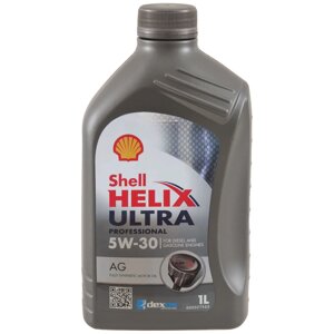 Масло моторное SHELL Helix Ultra Professional AG 5W-30 SN, C3, 1 л