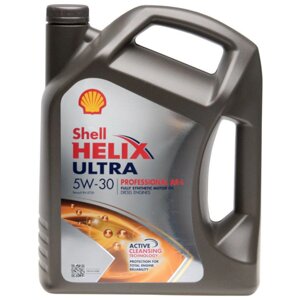 Масло моторное SHELL Helix Ultra Professional AR-L 5W-30 C4, 5 л