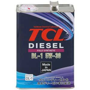 Масло моторное TCL Diesel Fully Synth DL-1 5W30, 4 л