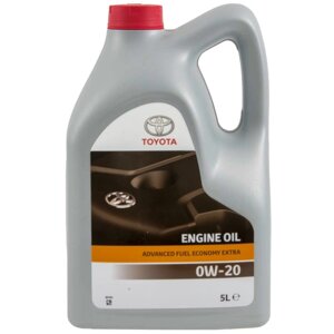 Масло моторное TOYOTA Engine Oil 0W-20 AFE Extra, 5 л / 08880-83886