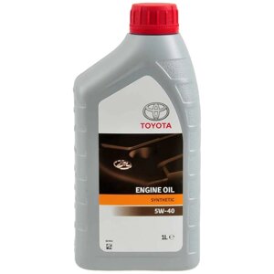 Масло моторное toyota engine oil 5W-40 A3/B4, 1 л / 08880-80376-GO
