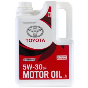 Масло моторное toyota motor oil 5W-30 SN/GF-5, 4 л / 08880-83714