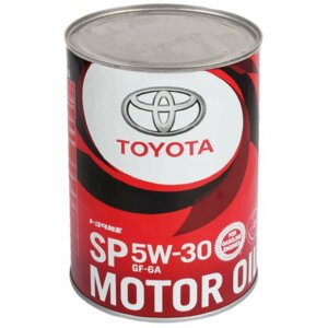Масло моторное TOYOTA Motor Oil SP 5W-30, 4 л / 08880-13706