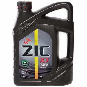 Масло моторное ZiC X7 5W-30 Synthetic, 4 л