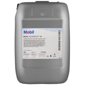 Масло редукторное mobil glygoyle 30, 20 л