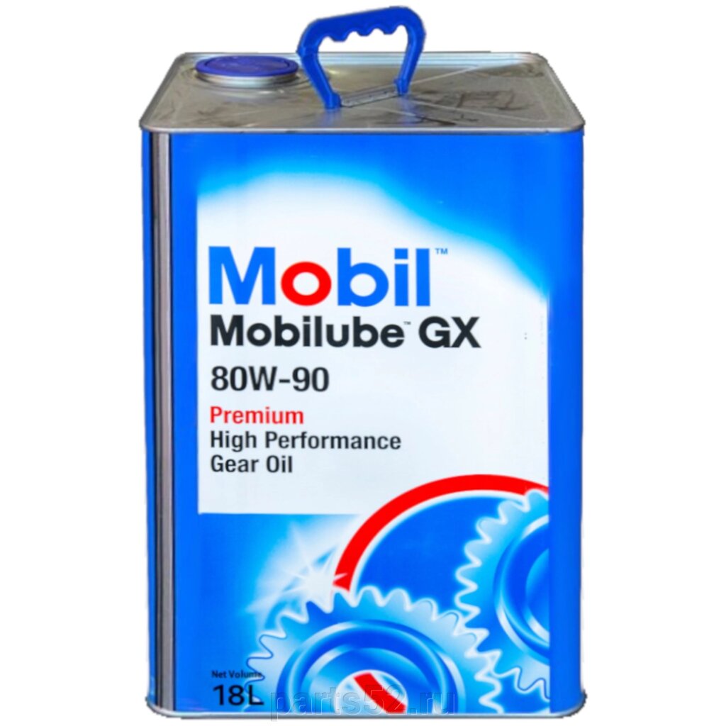 Масло трансмиссионное MOBiL Mobilube GX 80W-90 GL-4, 18 л от компании PARTS52 - фото 1