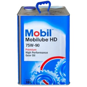 Масло трансмиссионное MOBiL Mobilube HD 75W-90 GL-5, 18 л