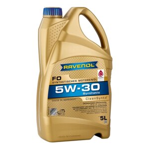 Моторное масло ravenol FO 5W-30 A5, 5 л