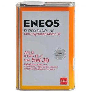 Масло моторное ENEOS Super Gasoline 5W-30 SL, 1 л