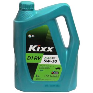 Масло моторное KiXX D1 RV Fully Synthetic 5W-40 C3, 5 л