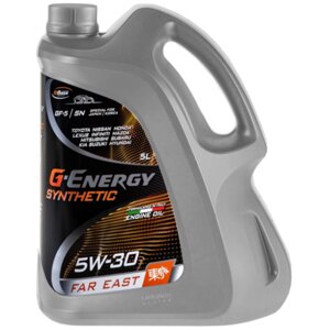 Масло моторное G-ENERGY Synthetic Far East 5W-30 SP, 5 л