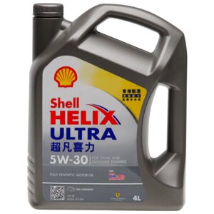 Масло моторное SHELL Helix Ultra SP 5W-30, 4 л