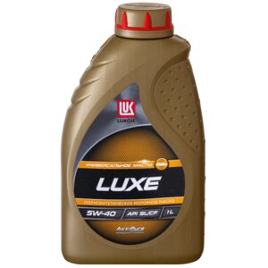 Масло моторное ЛУКОЙЛ Luxe 5W-40 SL/CF, 1 л