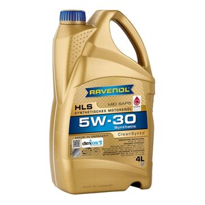 Моторное масло RAVENOL HLS 5W-30 C3, 4 л