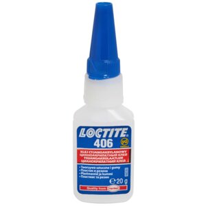 Клей моментальный высокопрочный LOCTiTE 406, 20 гр