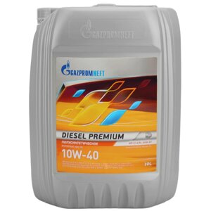 Масло моторное GAZPROMNEFT Diesel Premium 10W-40 Ci-4/SL, 10 л