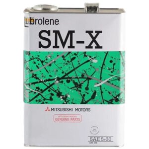 Масло моторное MiTSUBiSHi Lubrolene SM-X 5W-30, 4 л