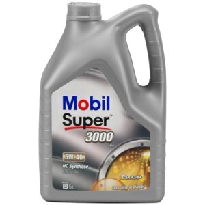 Масло моторное MOBiL Super 3000 X1 5W-40, 5 л