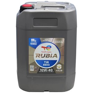 Масло моторное TOTAL Rubia TiR 8900 10W-40 CK-4, 20 л