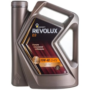 Масло моторное РОСНЕФТЬ Revolux D3 10W-40 Ci-4, 5 л