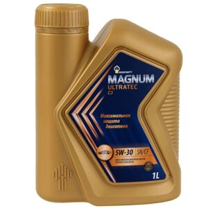 Масло моторное ROSNEFT Magnum Ultratec C3 5W-30, 1 л