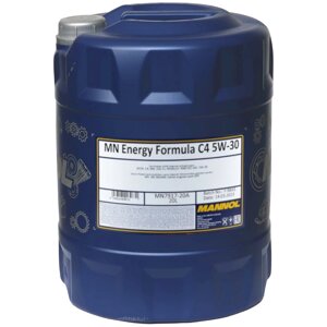 Масло моторное MANNOL 7917 Energy Formula C4 5W-30, 20 л