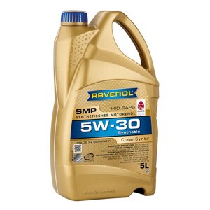 Масло моторное RAVENOL SMP 5W-30 SN, C3, 5 л