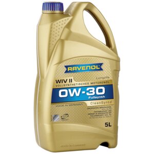 Моторное масло RAVENOL WIV II 0W-30 A5/B5, 5 л