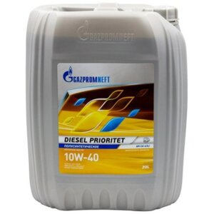 Масло моторное GAZPROMNEFT Diesel Prioritet 10W-40 CH-4/SJ, 20 л