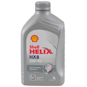 Масло моторное SHELL Helix HX8 5W-40 A3/B4, 1 л