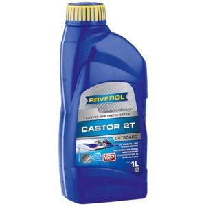 Масло моторное RAVENOL Outboard Castor 2T, 1 л