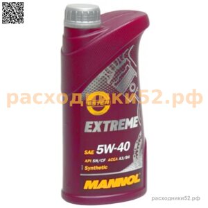 Масло моторное MANNOL 7915 Extreme 5W-40 SN/CH-4, 1 л