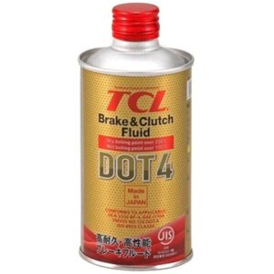 Жидкость тормозная TCL Brake & Clutch Fluid DOT4, 355 мл