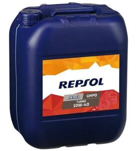 Масло моторное REPSOL Diesel Turbo UHPD 10W-40 CF-4, 20 л