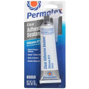 Клей-герметик силиконовый прозрачный PERMATEX, 85 гр