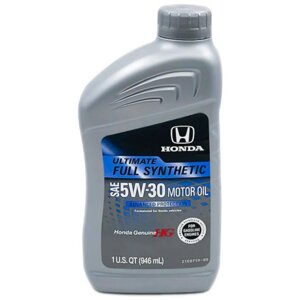 Масло моторное HONDA Ultimate FS Motor Oil 5W-30 SP, 946 мл / 08798-9139