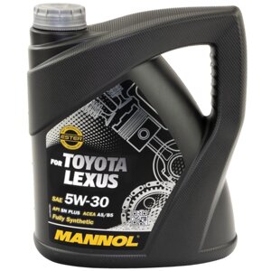 Масло моторное MANNOL 7709 for Toyota Lexus 5W-30, 4 л