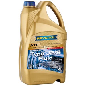 Жидкость трансмиссионная RAVENOL ATF Type J2/S Fluid, 4 л